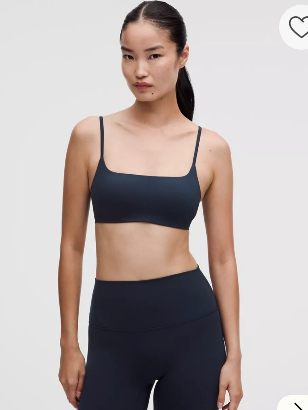 lululemon Like a Cloud Spaghetti-Strap BraLight Support, A/B Cup -True Navy